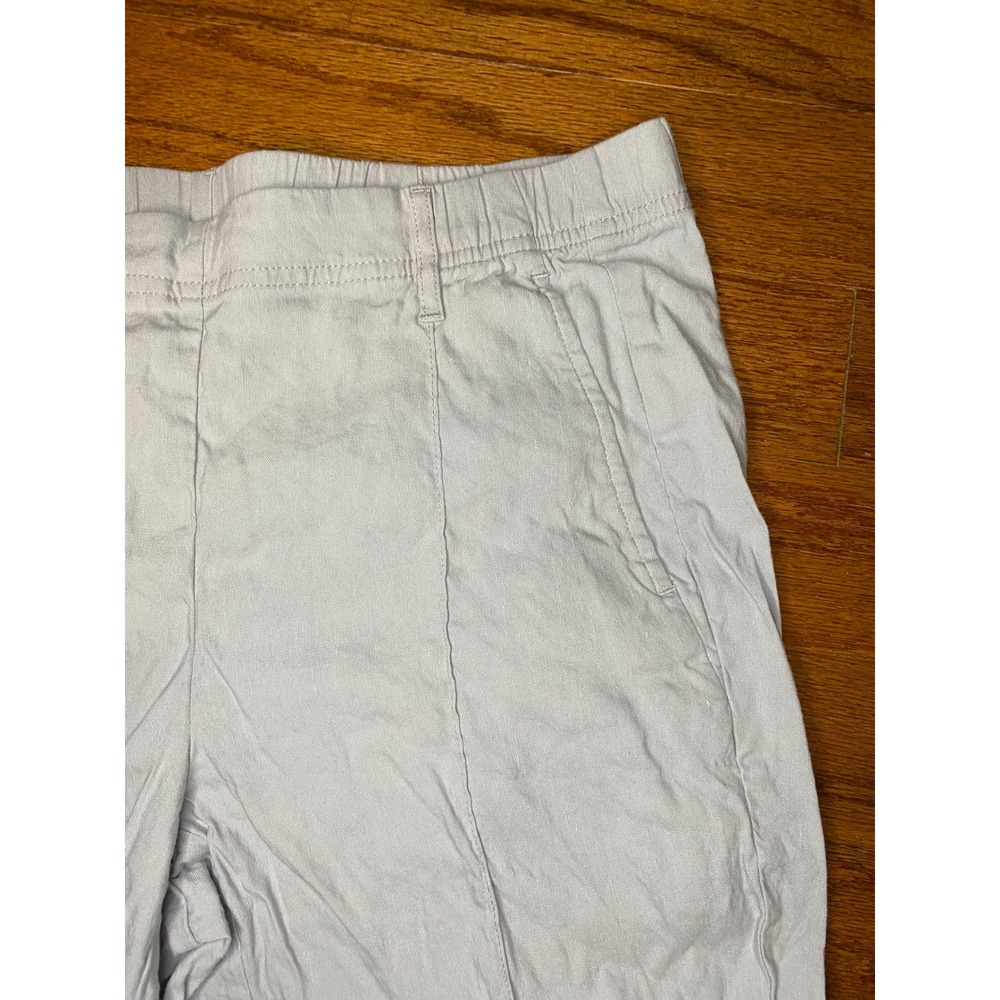 J Jill Linen Stretch Light Gray Pants Size Medium‎ - Picture 4 of 10